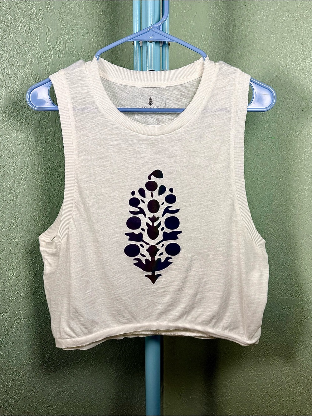 FP Movement Free People Inspire Logo Tank White Size XS